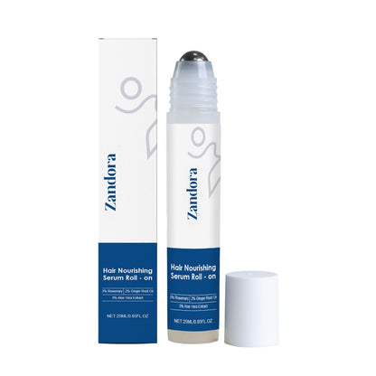 Hair Care Serum Roll-On Prevent Hair Loss Baldness Scalp Massage Repair Dry Damaged Hair 3% Rosemary Nourishing Hair Essence